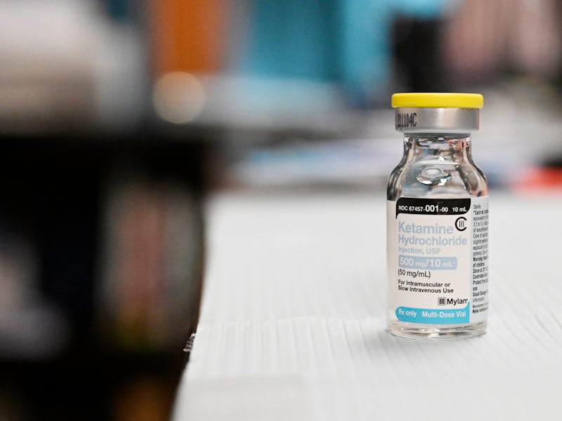 BOULDER, COLODARO - NOVEMBER 14: At Boulder Mind Care Dr. Wade Grindle gives ketamine to some patien...