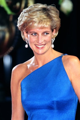 Diana, Princess Of Wales in 1996. Photo via Getty Images