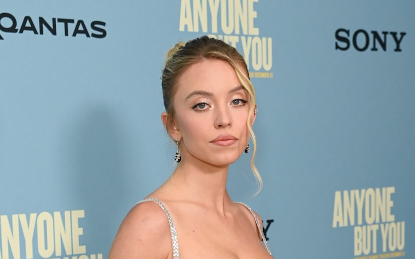 Sydney Sweeney at the "Anyone But You" premiere held at AMC Lincoln Square on December 11, 2023 in N...