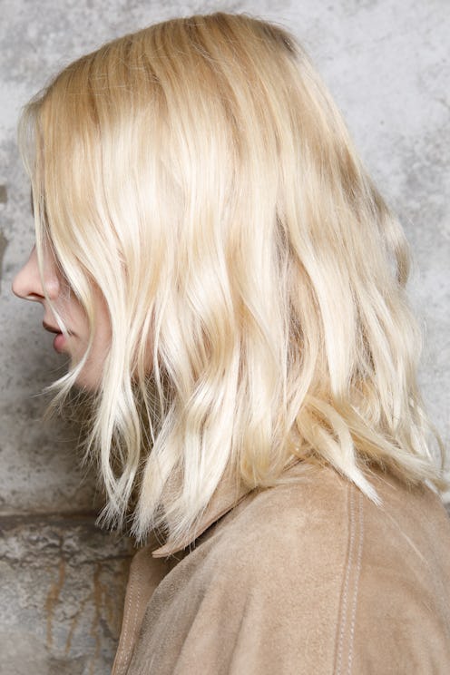 dyeing your hair blonde