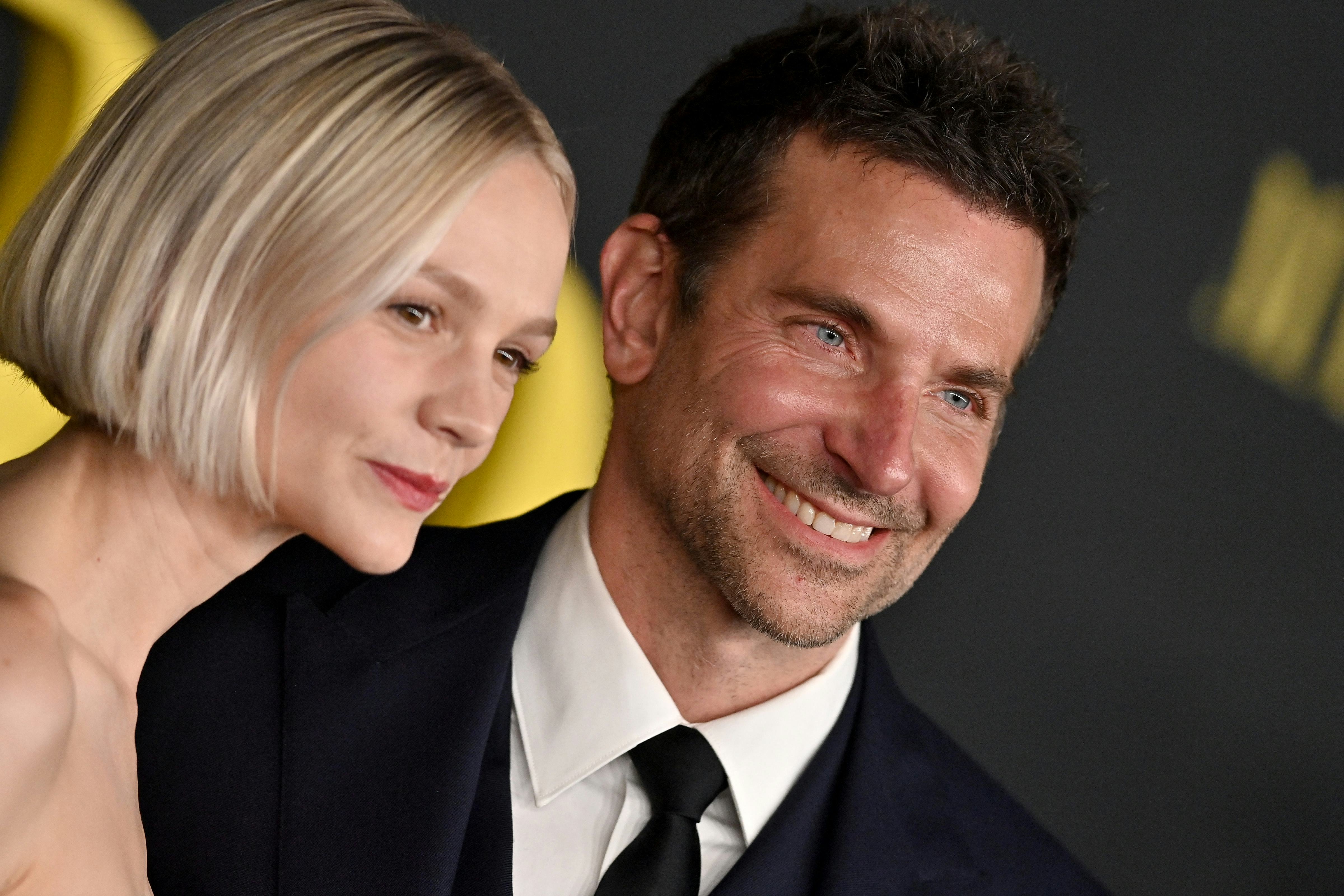 Carey Mulligan and Bradley Cooper at &ldquo;Maestro&rdquo; premiere