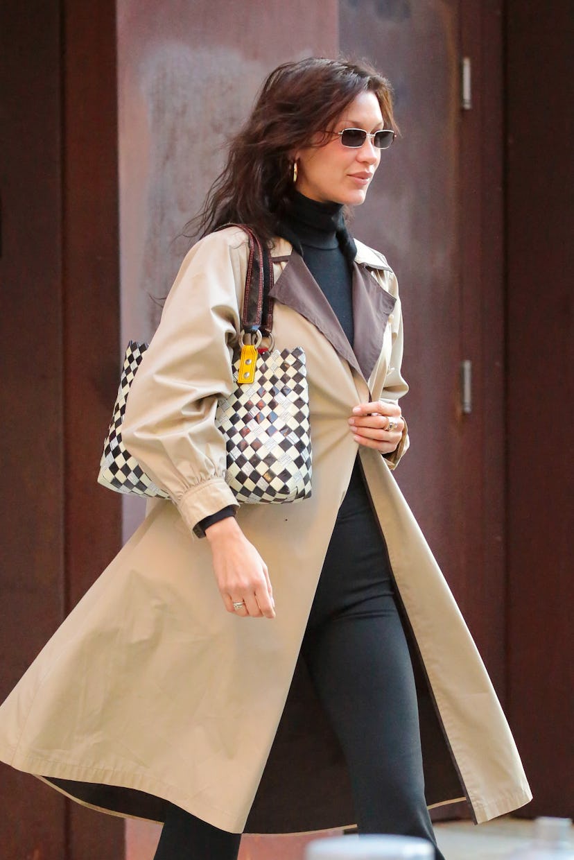 Bella Hadid is seen on December 13, 2023 in New York City.