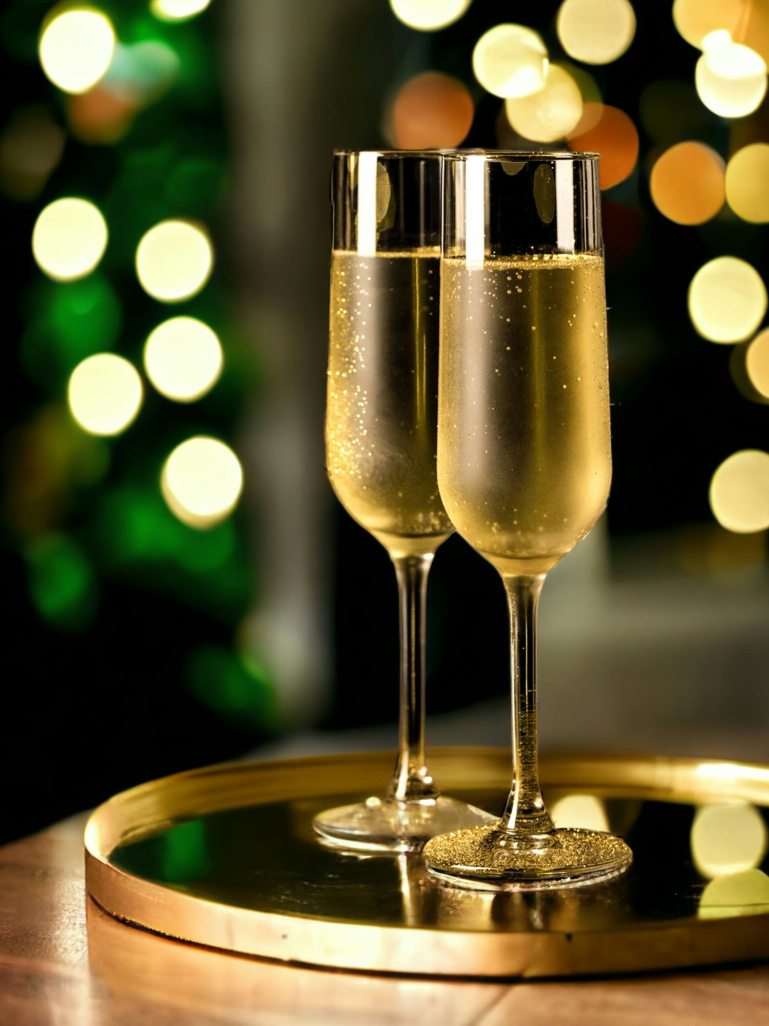 The holiday drink that matches Libra&rsquo;s vibe is champagne.