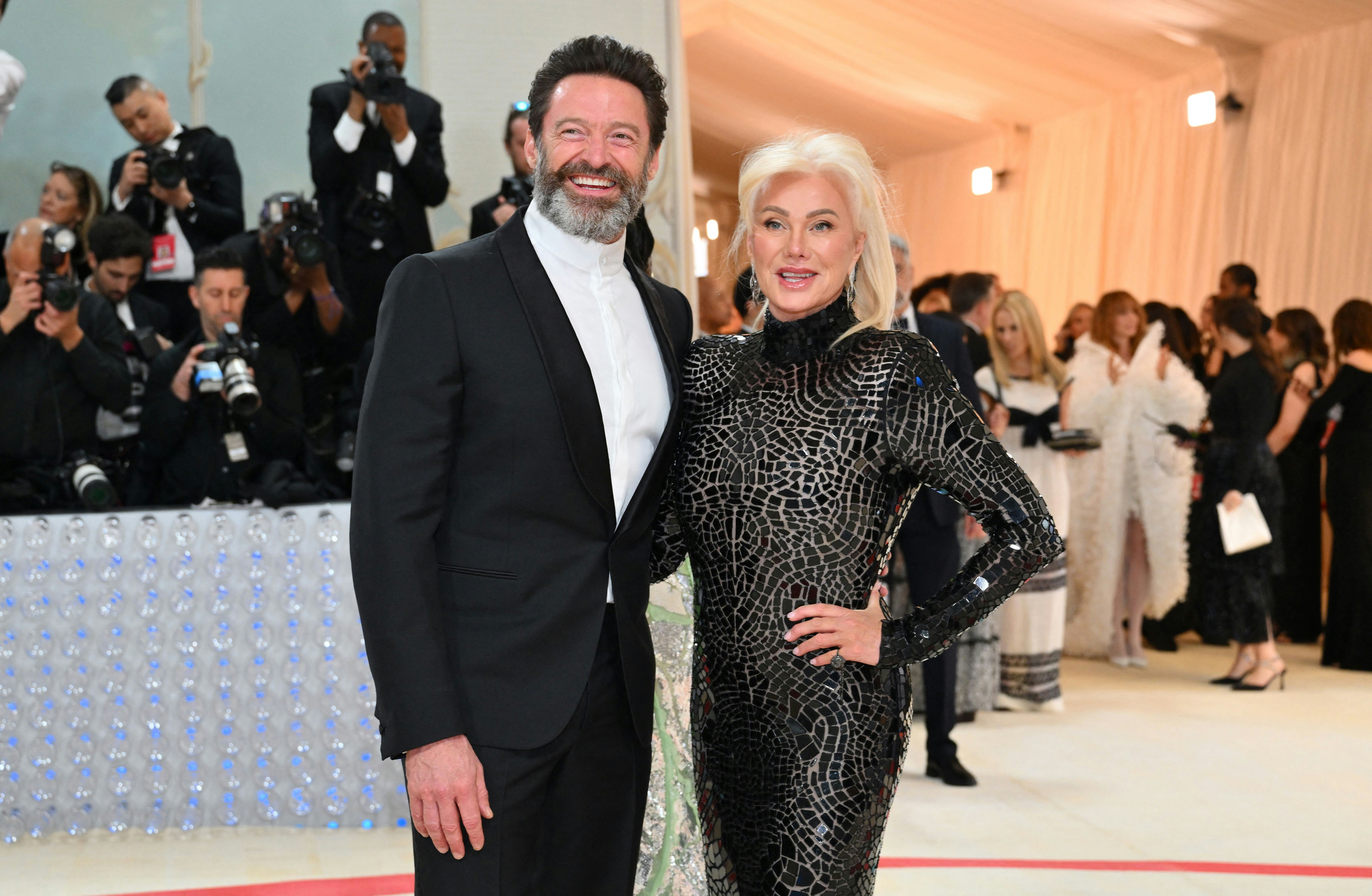 Hugh Jackman and Deborra-Lee Furness