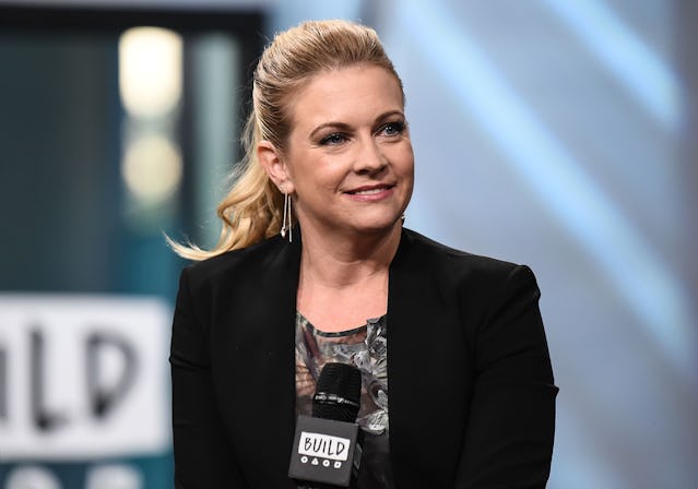 Melissa Joan Hart attends the Build Series to discuss the new movie 'The Watcher in the Woods' at Bu...