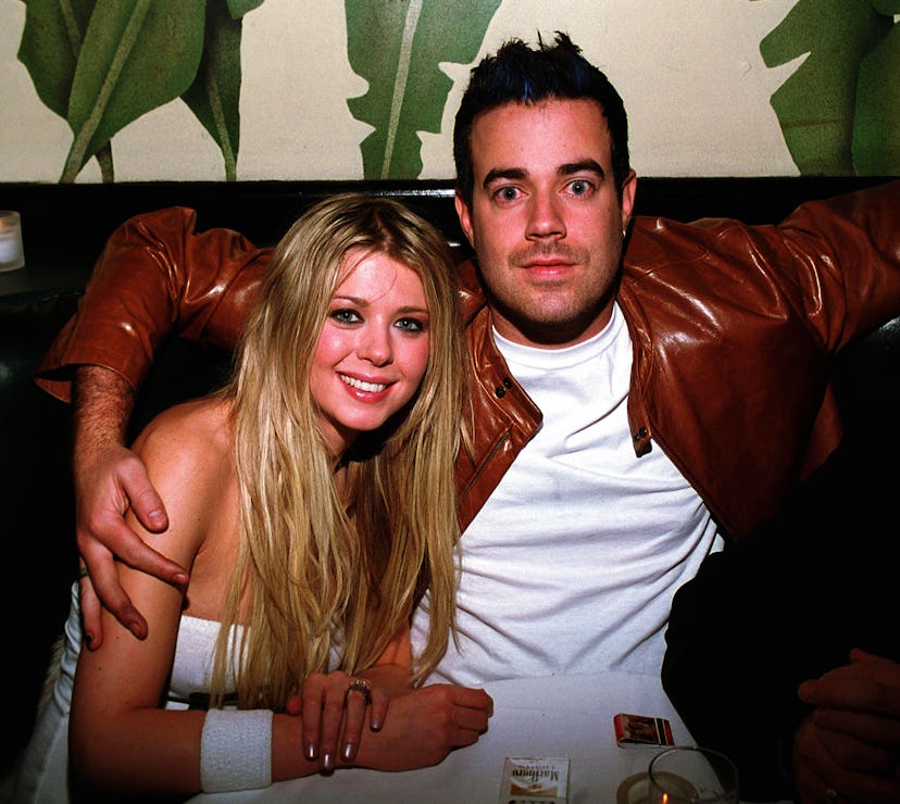 Tara Reid and Carson Daly.
