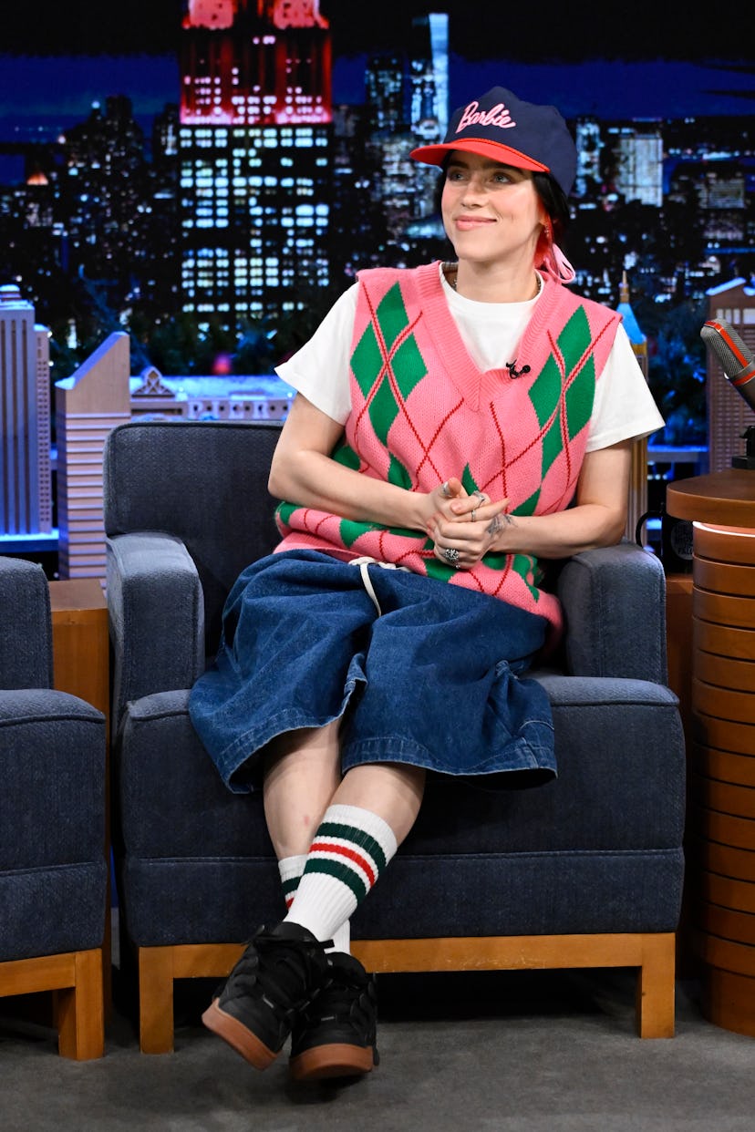 THE TONIGHT SHOW STARRING JIMMY FALLON -- Episode 1891 -- Pictured: Singer-songwriter Billie Eilish ...