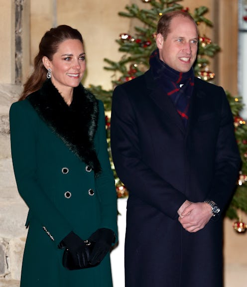 Kate Middleton and Prince William at Christmas.