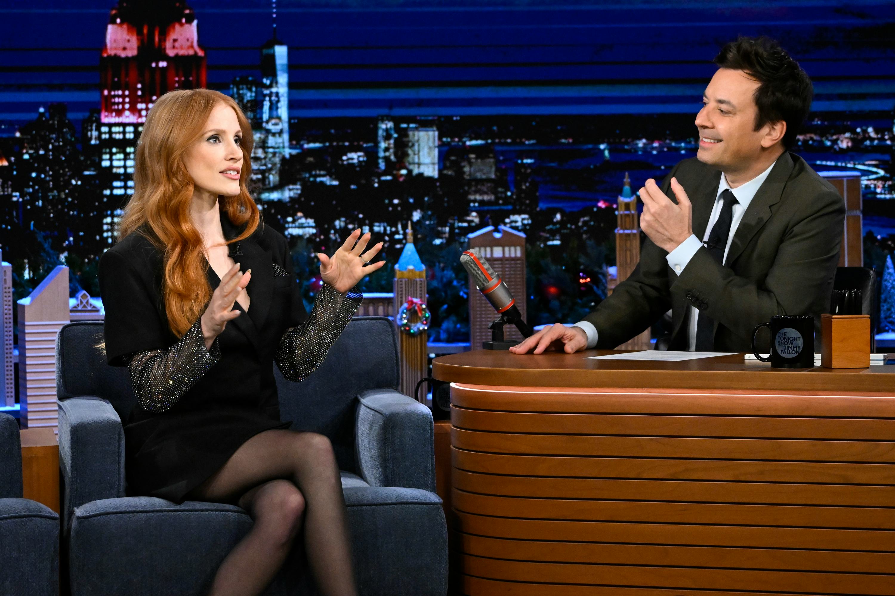 Jessica Chastain talked about her friendship with Taylor Swift during an appearance on &lsquo;The Tonight &hellip;