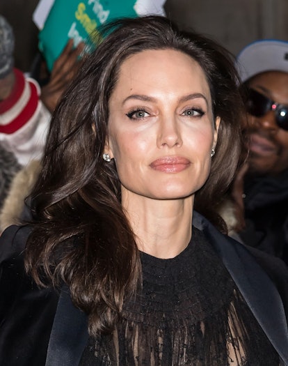 Angelina Jolie skinny brows