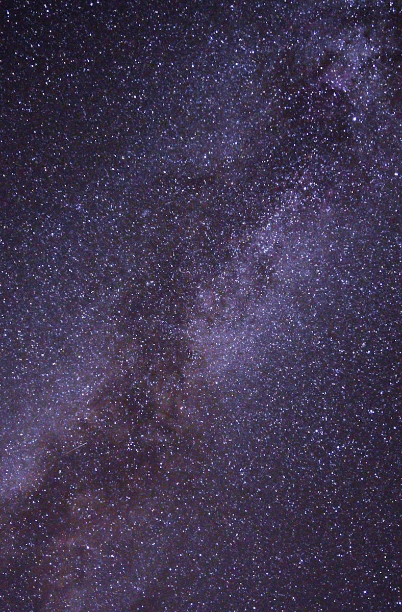 This photo taken on Nov. 4, 2023 shows the Milky Way across the sky at night in Ngari Prefecture, so...
