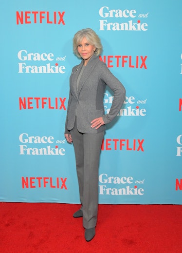 Jane Fonda attends a special screening of "Grace and Frankie Season 6"