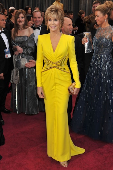 Jane Fonda attends the 85th Annual Academy Awards 