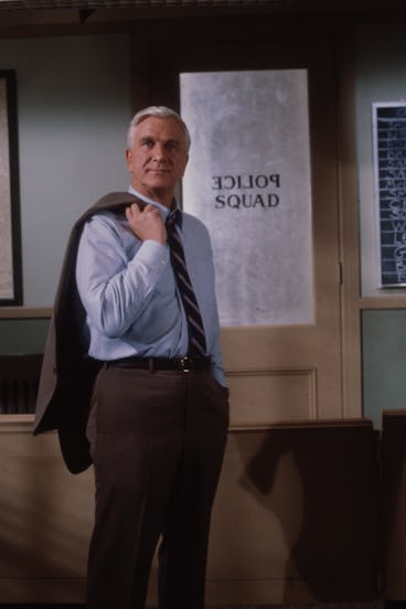 Los Angeles, CA - 1982: Leslie Nielsen appearing in the ABC-TV series 'Police Squad'. (Photo by Amer...