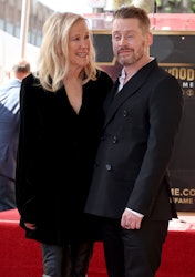 'Home Alone' co-stars Catherine O'Hara and Macaulay Culkin reunited at his Hollywood Walk of Fame st...