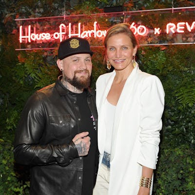 Guitarist Benji Madden and actress Cameron Diaz attend House of Harlow 1960 x REVOLVE on June 2, 2016 in Los Angeles, California.