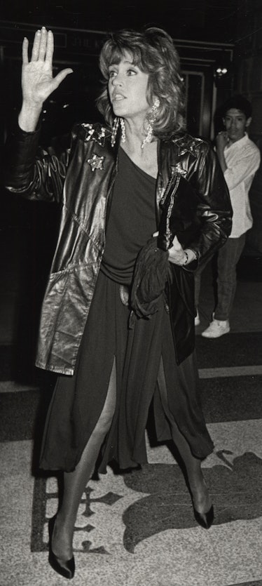 Jane Fonda during "Agnes of God" New York City Premiere