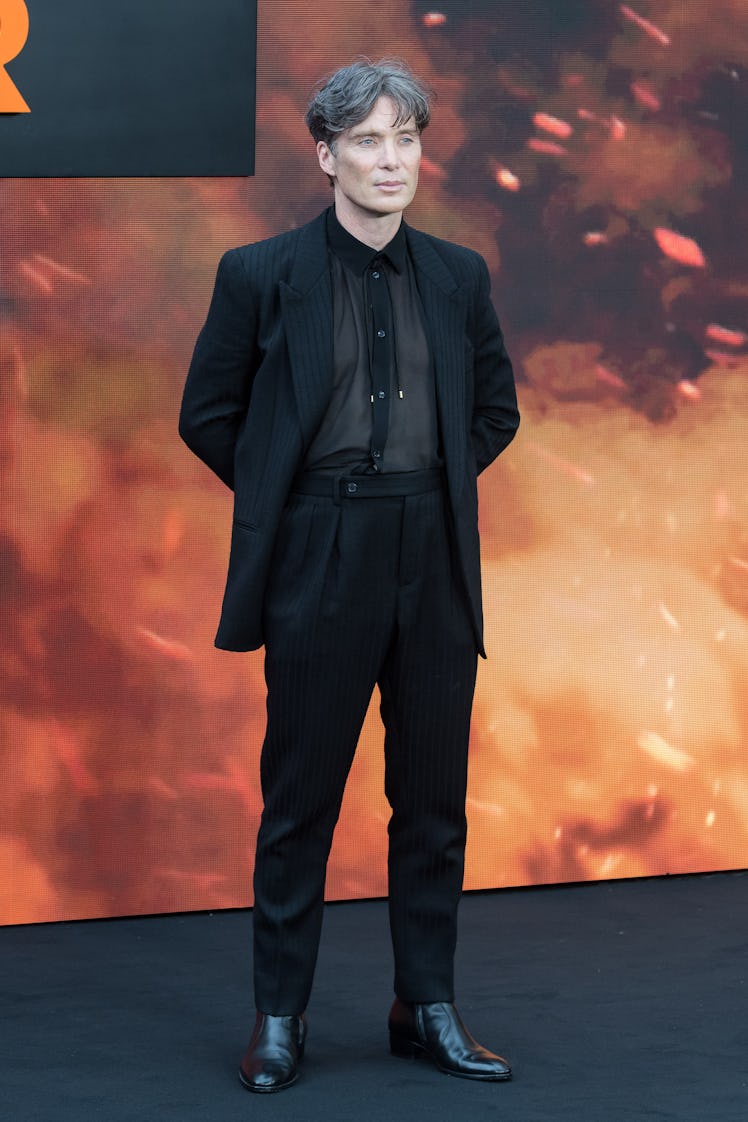 Cillian Murphy attends the UK premiere of 'Oppenheimer' at Odeon Luxe Leicester Square in London, Un...