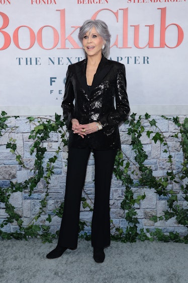 Jane Fonda attends the premiere of "Book Club: The Next Chapter" 