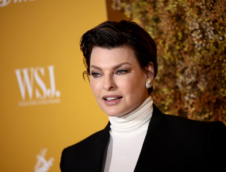 NEW YORK, NEW YORK - NOVEMBER 01: Linda Evangelista attends the WSJ. Magazine 2023 Innovator Awards ...