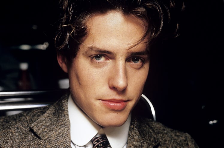 LONDON - DECEMBER 1986: Hugh Grant poses while filming 'Maurice,' a film based on the novel by E.M....