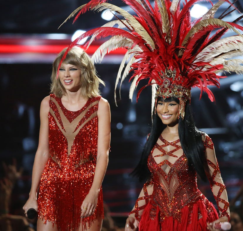 Nicki Minaj recently flaunted her Swiftie stan card.