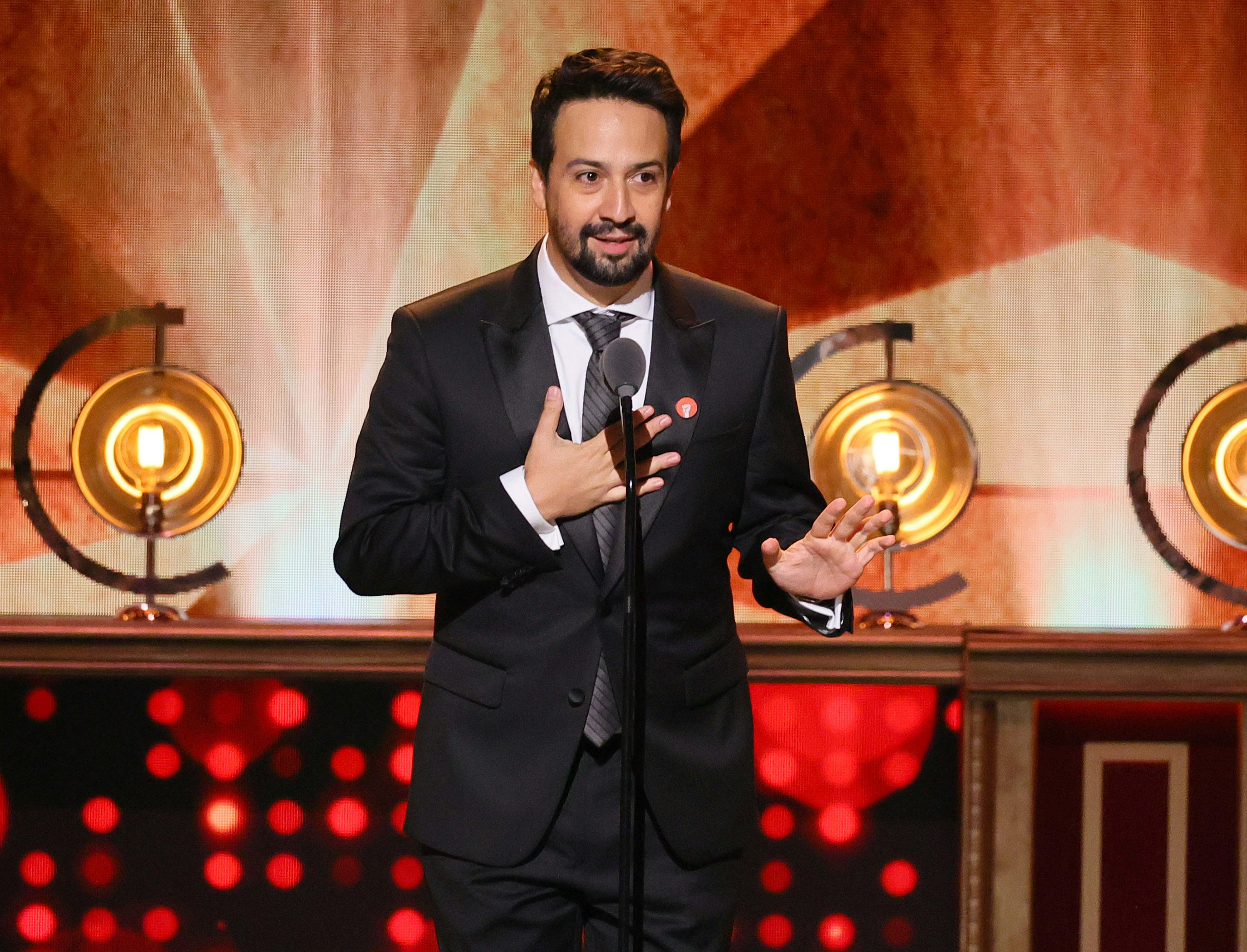 Lin manuel miranda online tony speech