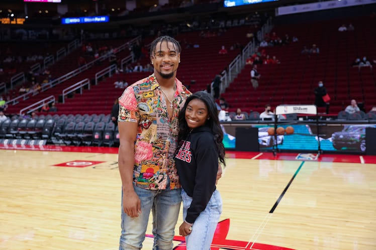 Simone Biles and Jonathan Owens got engaged in February 2022.