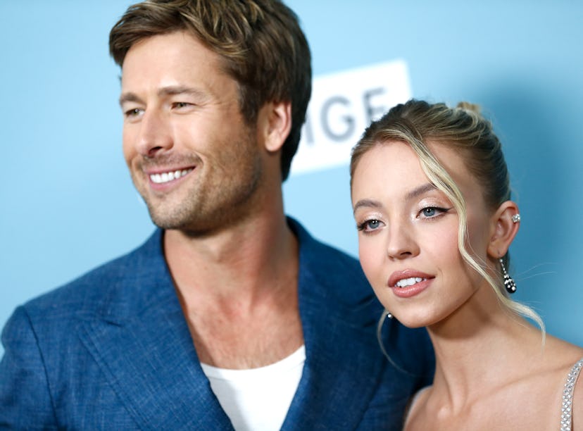 Glen Powell and Sydney Sweeney photographed on their flirty 'Anyone But You' press tour.