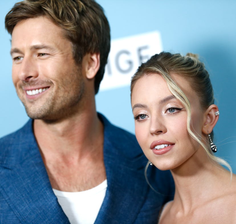 Glen Powell and Sydney Sweeney photographed on their flirty 'Anyone But You' press tour.
