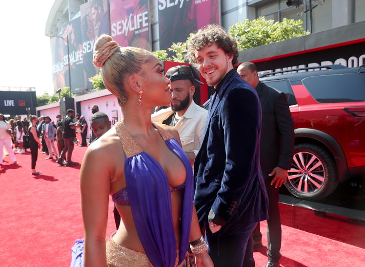 Saweetie and Jack Harlow on the red carpet