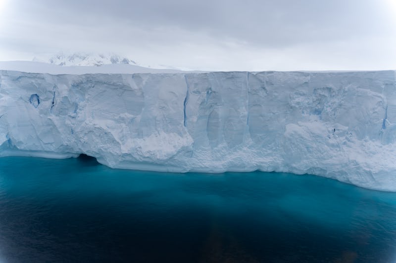 03/01/2023 Antartica. An iceberg is a piece of freshwater ice that has broken off an ice shelf or a ...