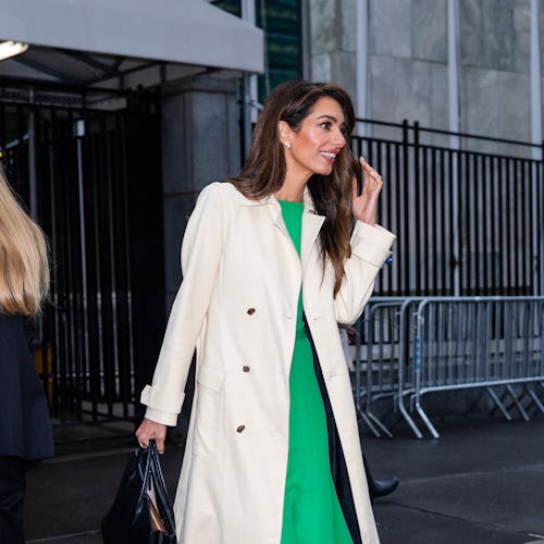 Amal Clooney workwear basics