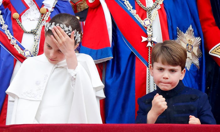 Princess Charlotte and Prince Louis were judges on a dance show.
