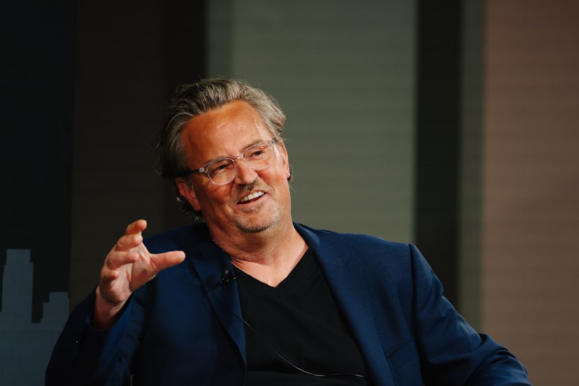 Matthew Perry speaks about his book