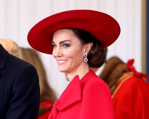 Kate Middleton blue suit