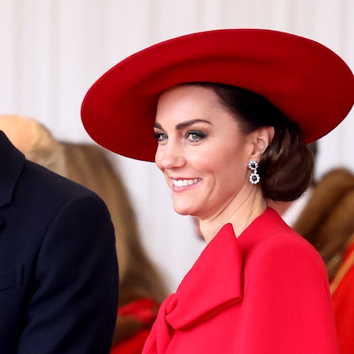 Kate Middleton blue suit