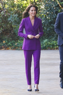 Kate Middleton blue suit 