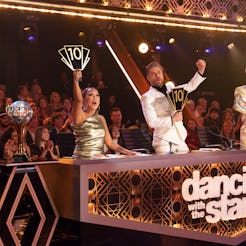 'Dancing with the Stars' judges Carrie Ann Inaba, Derek Hough, and Bruno Tonioli.