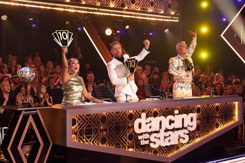 'Dancing with the Stars' judges Carrie Ann Inaba, Derek Hough, and Bruno Tonioli.