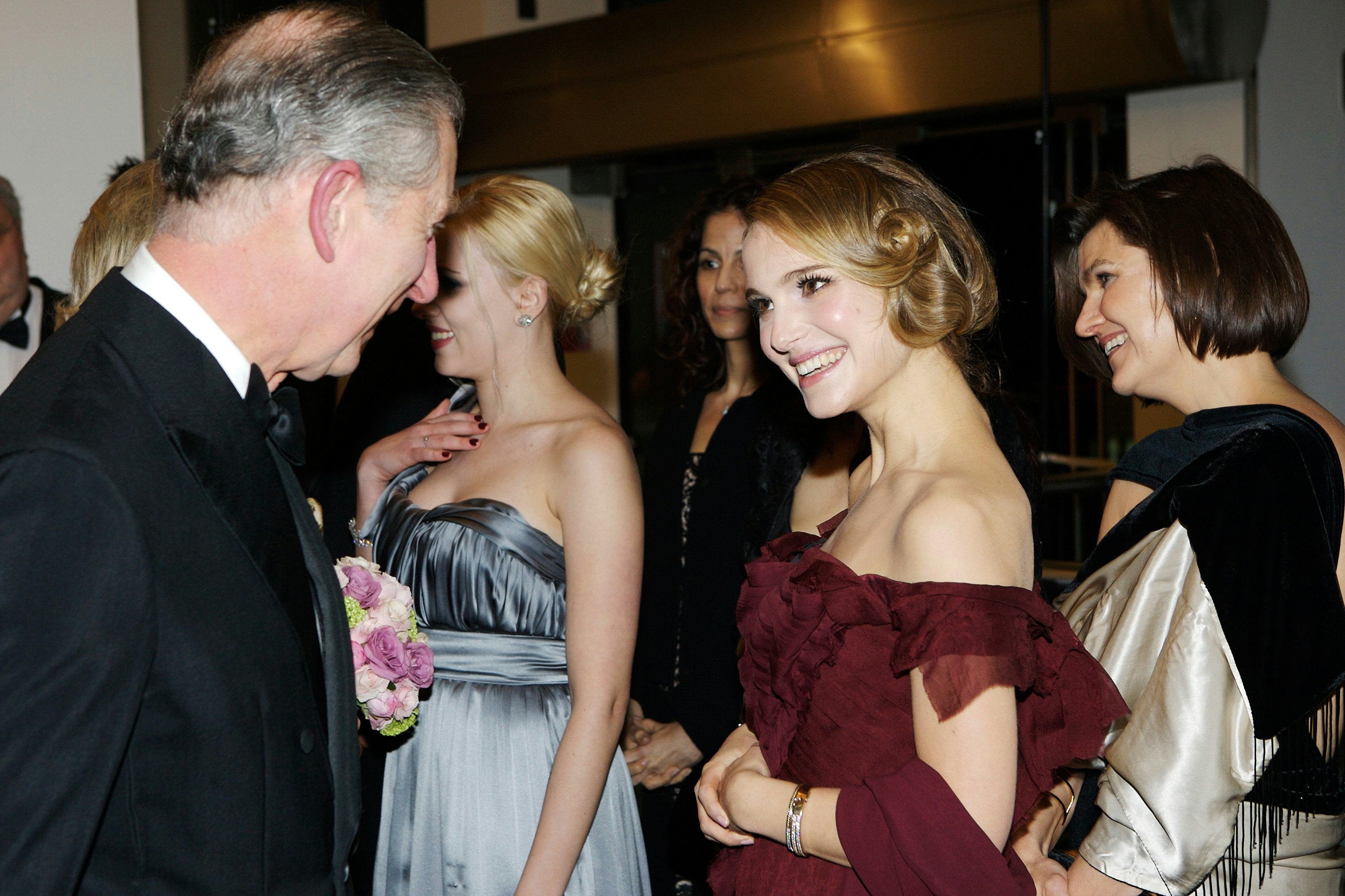 Natalie Portman Recalls Meeting King Charles At A Star Wars Premiere