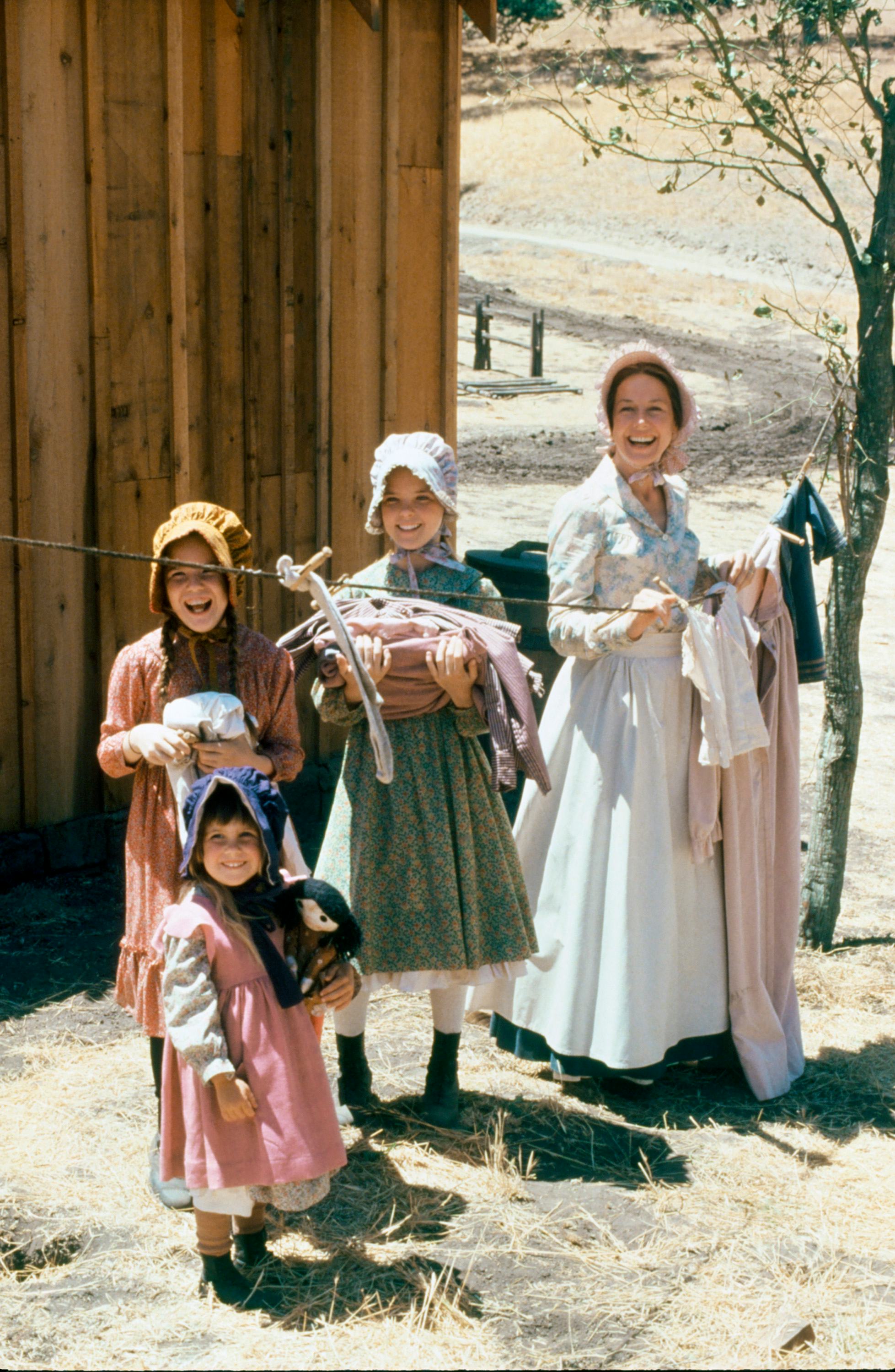 The &lsquo;Little House on the Prairie&rsquo; cast. Photo via Getty Images