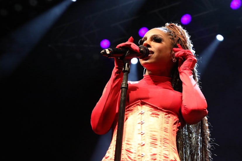 Real Housewife Candiace Dillard Bassett performs live