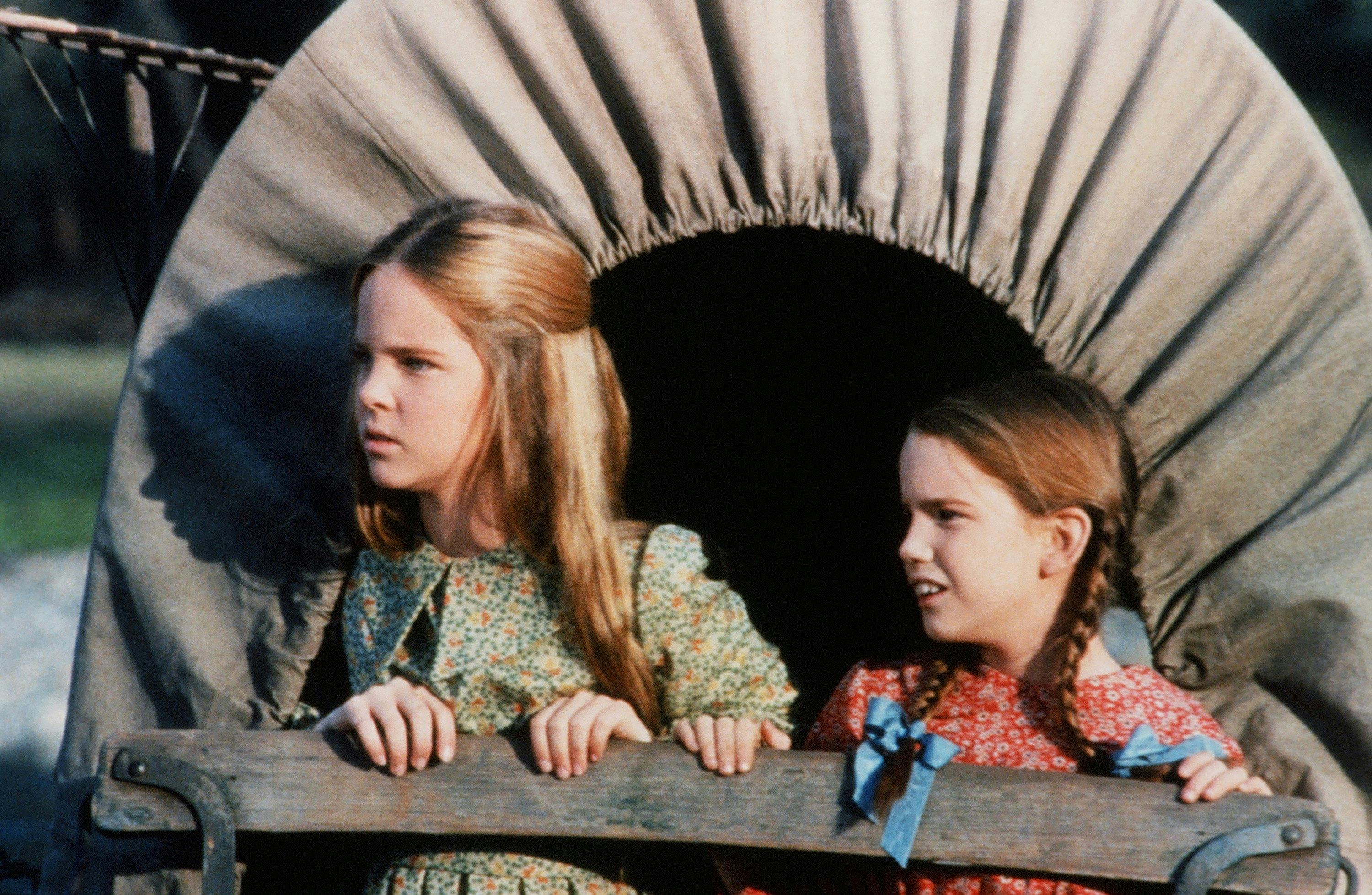 Mary and Laura on &lsquo;Little House on the Prairie.&rsquo; Photo via Getty Images