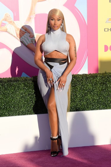 Nicki Minaj attends the World Premiere Of "Barbie" 