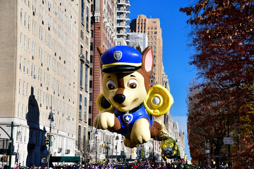 NEW YORK, NEW YORK - NOVEMBER 23: Paw Patrol ® by
Nickelodeon appears during 97th Macy's Thanksgivin...
