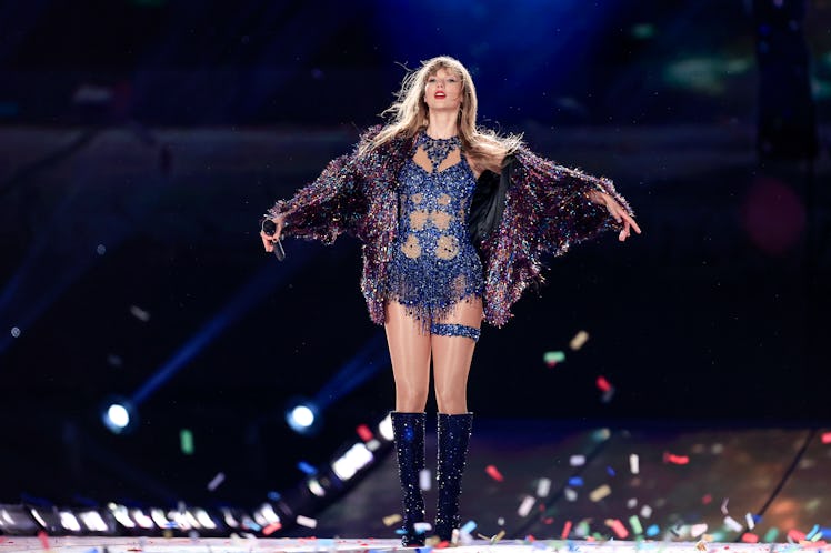 Taylor Swift performing at The Eras Tour the night some fans were expecting a 'reputation (Taylor's ...