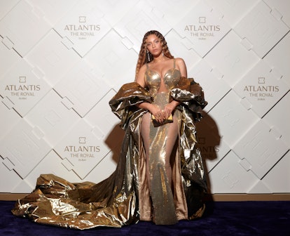 DUBAI, UNITED ARAB EMIRATES - JANUARY 21: Beyoncé attends the Atlantis The Royal Grand Reveal Weeken...