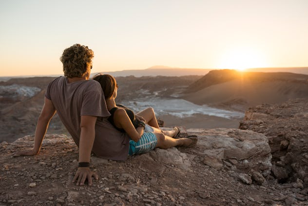 a couple relaxing in an article about sexual compatibility 