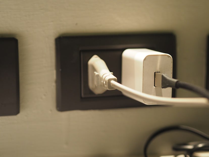 charging cable plug socket